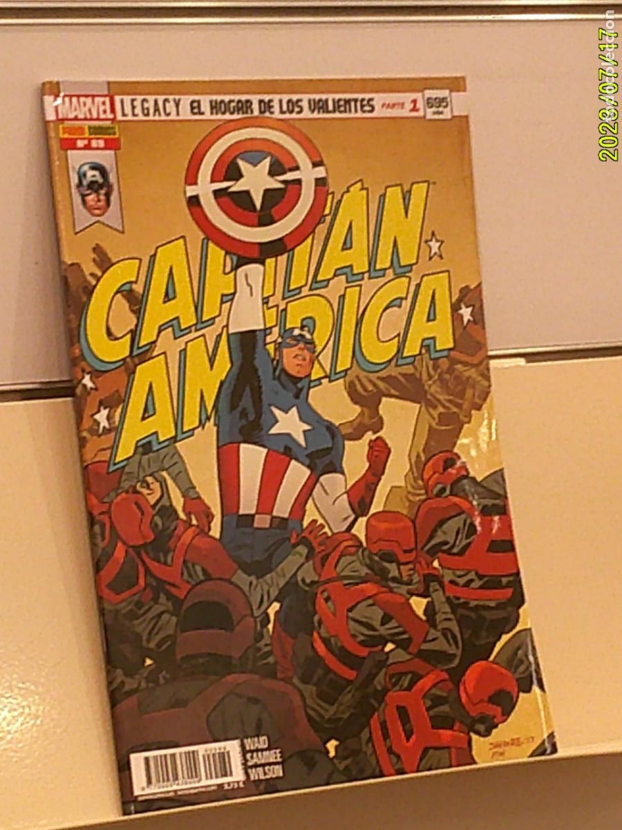 C&oacute;mics: CAPITAN AMERICA VOL.8 N&ordm; 89 EL HOGAR DE LOS VALIENTES PARTE 1 MARVEL - PANINI