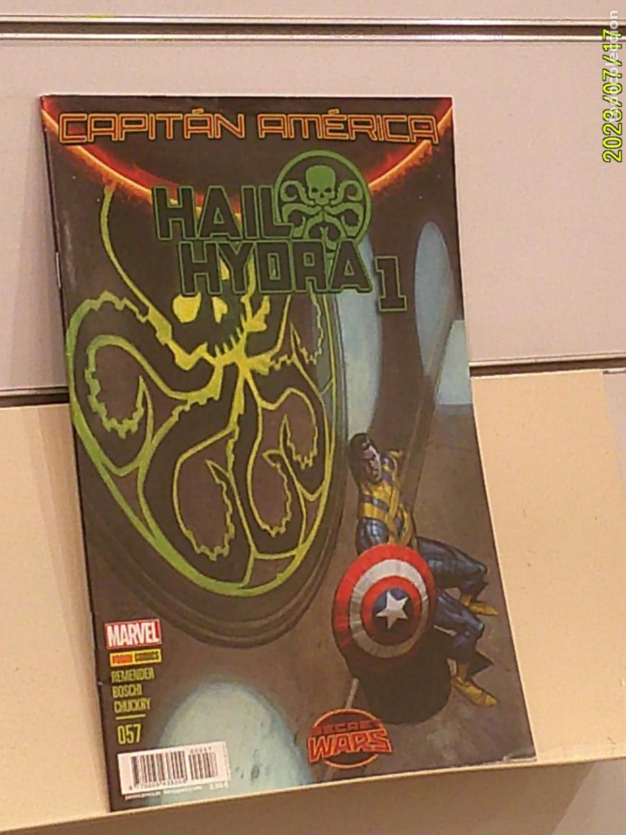 C&oacute;mics: CAPITAN AMERICA VOL. 8 N&ordm; 57 HAIL HYDRA 1 MARVEL - PANINI