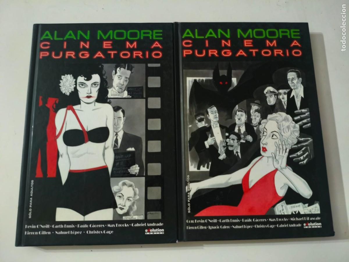 C&oacute;mics: Alan Moore Cinema Purgatorio tomos 3 y 4 Panini - Garth Ennis Max Brooks Kieron Guillen