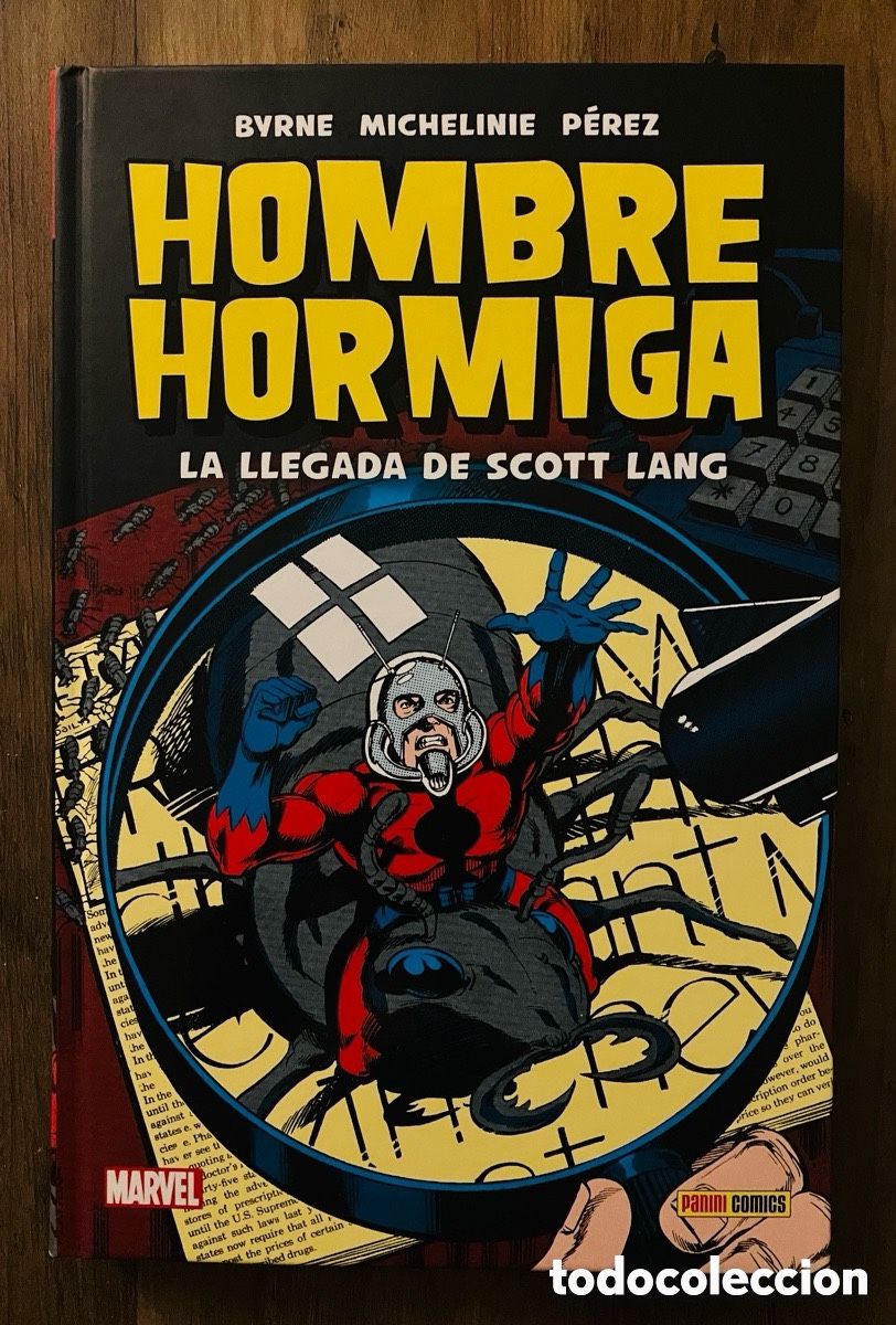C&oacute;mics: Hombre Hormiga : La llegada de Scott Lang / Byrne - Michelinie / Marvel Panini.