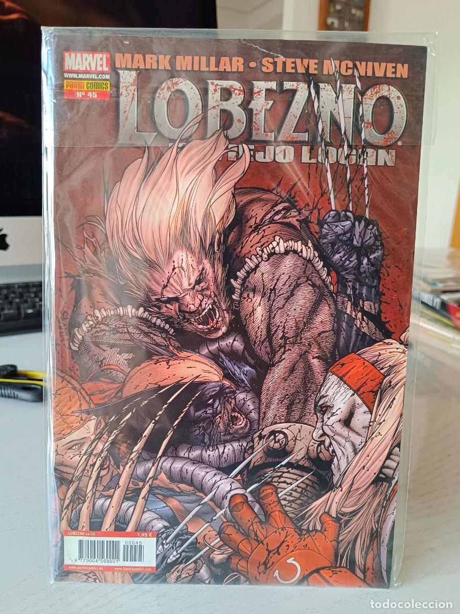 C&oacute;mics: LOBEZNO EL VIEJO LOGAN NUMERO 45 - PANINI - COMO NUEVO - VER FOTOS