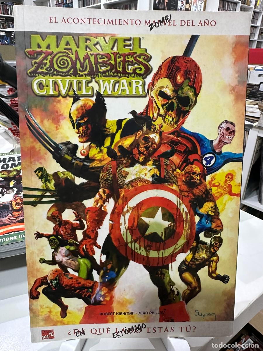 C&oacute;mics: Marvel Zombies: Civil War (100% Marvel) - Foto 1