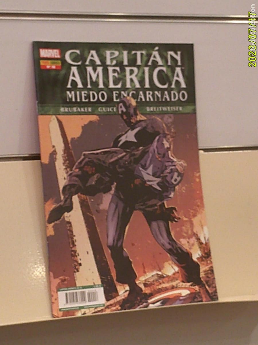 C&oacute;mics: CAPITAN AMERICA VOL. 8 N&ordm; 18 MIEDO ENCARNADO MARVEL - PANINI