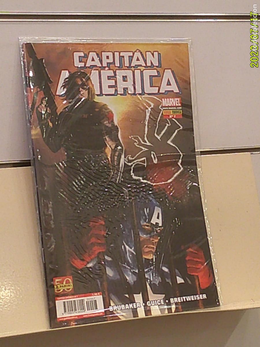 C&oacute;mics: CAPITAN AMERICA VOL. 8 N&ordm; 7 BRUBAKER MARVEL - PANINI - Foto 1