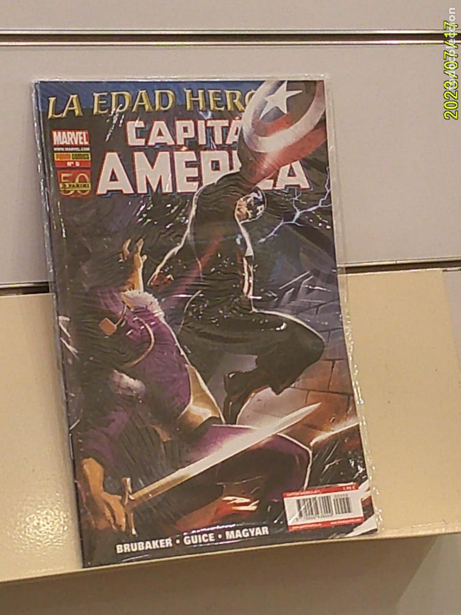 C&oacute;mics: CAPITAN AMERICA VOL. 8 N&ordm; 5 LA EDAD HEROICA BRUBAKER MARVEL - PANINI