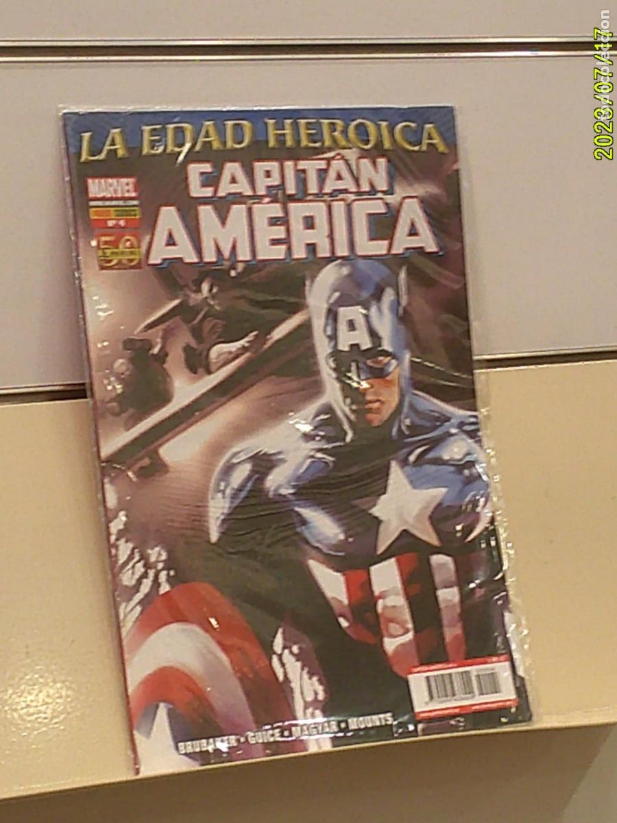C&oacute;mics: CAPITAN AMERICA VOL. 8 N&ordm; 4 LA EDAD HEROICA BRUBAKER MARVEL - PANINI