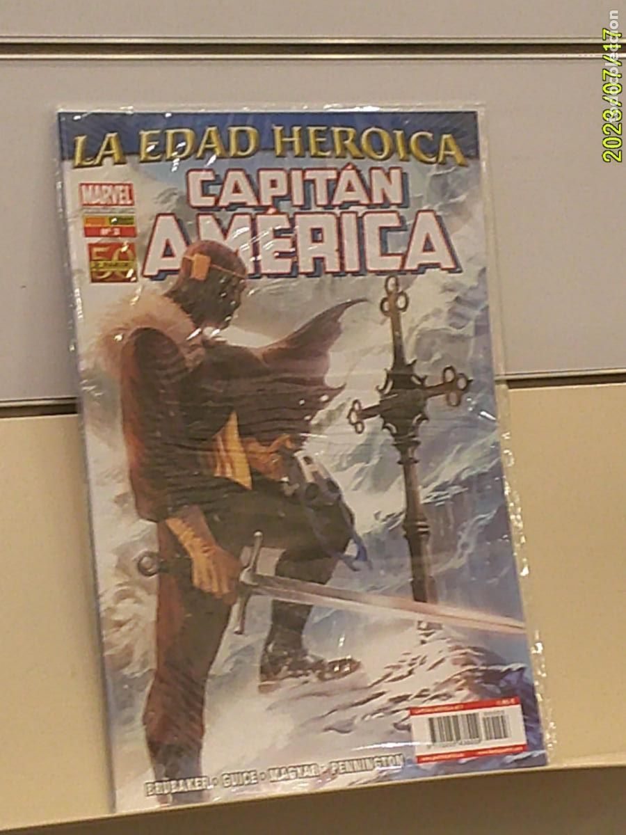 C&oacute;mics: CAPITAN AMERICA VOL. 8 N&ordm; 3 LA EDAD HEROICA BRUBAKER MARVEL - PANINI