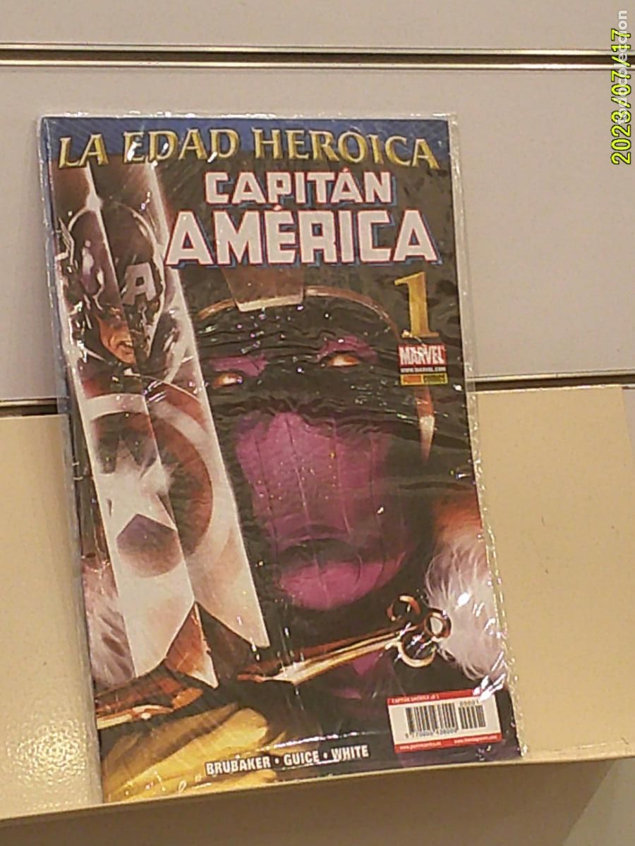 C&oacute;mics: CAPITAN AMERICA VOL. 8 N&ordm; 1 LA EDAD HEROICA BRUBAKER MARVEL - PANINI