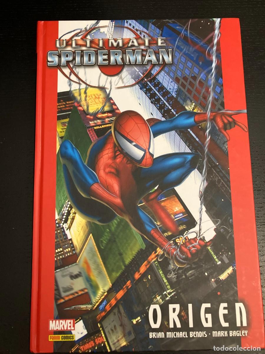 C&oacute;mics: ULTIMATE SPIDERMAN 1 ORIGEN BENDIS MARK BAGLEY PANINI INTEGRAL TAPA DURA