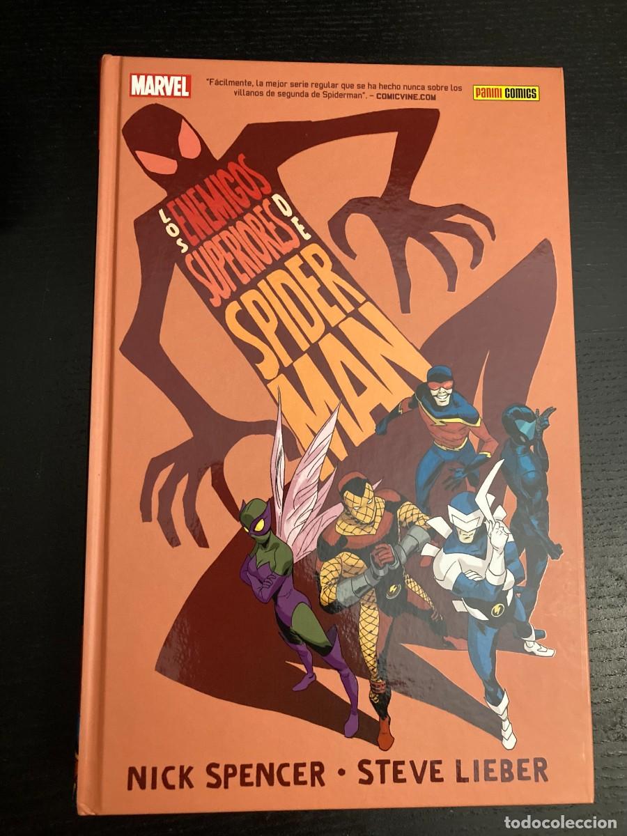 Comics: LOS ENEMIGOS SUPERIORES DE SPIDERMAN INTEGRAL NICK SPENCER STEVE LIEBER PANINI TAPA DURA