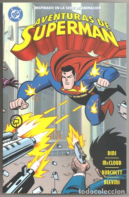 C&oacute;mics: Aventuras de Superman (Paul Dini, Scott McCloud, Rick Burchett, Brett Blevins) - Panini, 07/2025