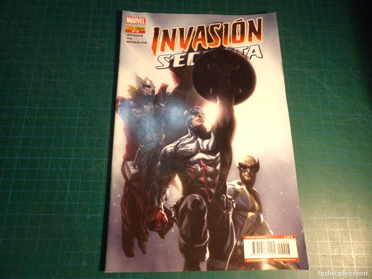 C&oacute;mics: Invasion secreta. N&ordm; 8. Panini. (Ref. 21-B).