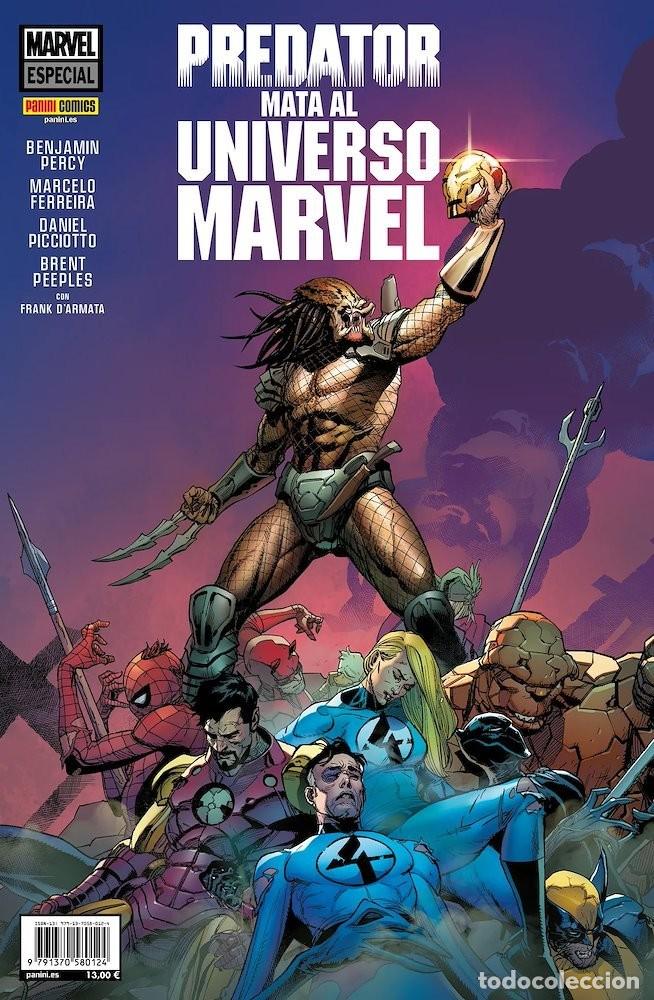 C&oacute;mics: PREDATOR MATA AL UNIVERSO MARVEL - TOMO - PANINI - Foto 1