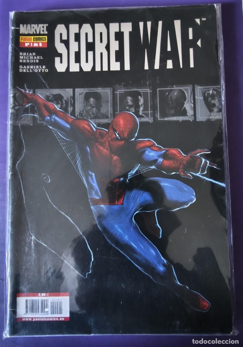 Fumetti: Secret War mini serie completa de 5 numeros estado muy bueno panini