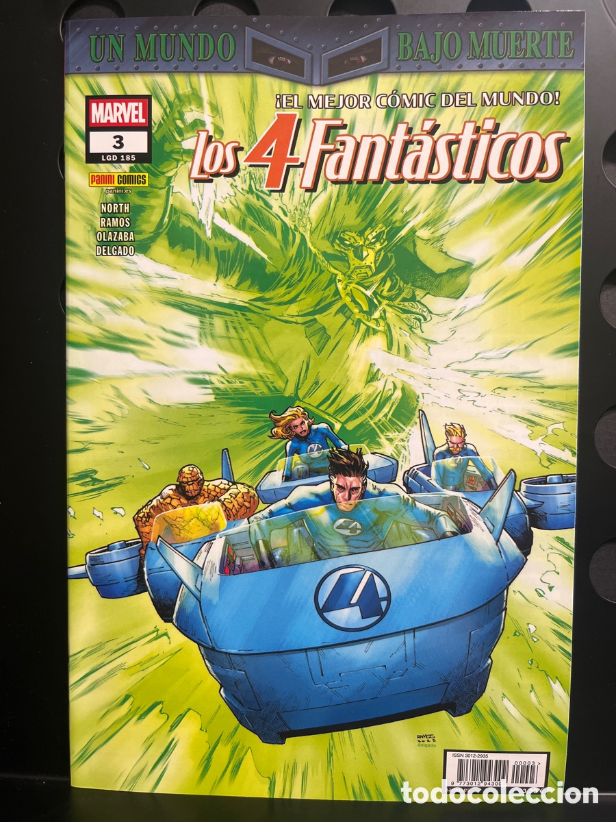 C&oacute;mics: LOS 4 CUATRO FANT&Aacute;STICOS N.185 / 3 UN MUNDO BAJO MUERTE ( 2008/..)