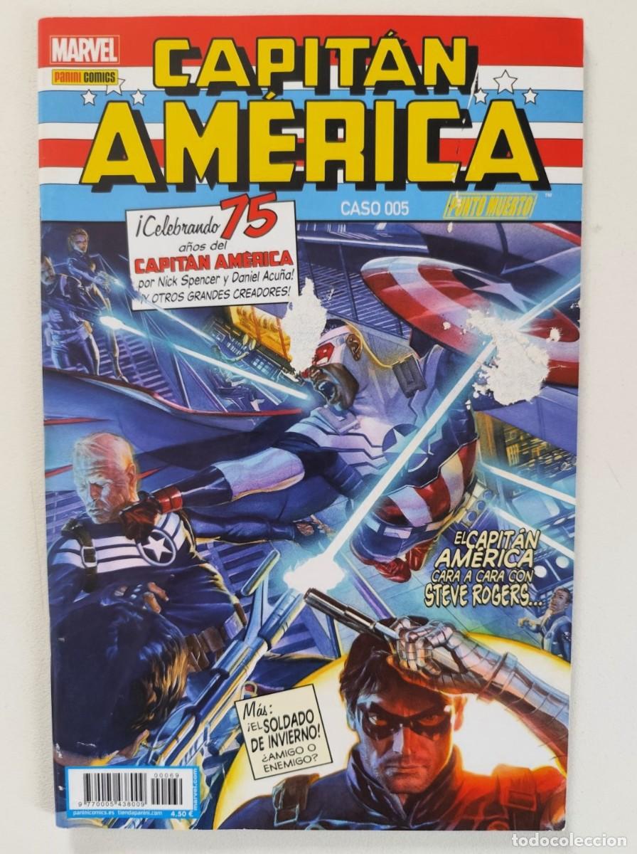 C&oacute;mics: CAPIT&Aacute;N AM&Eacute;RICA Vol.8 # 69 (Nick Spencer, Daniel Acu&ntilde;a) ~ MARVEL/PANINI (2016)