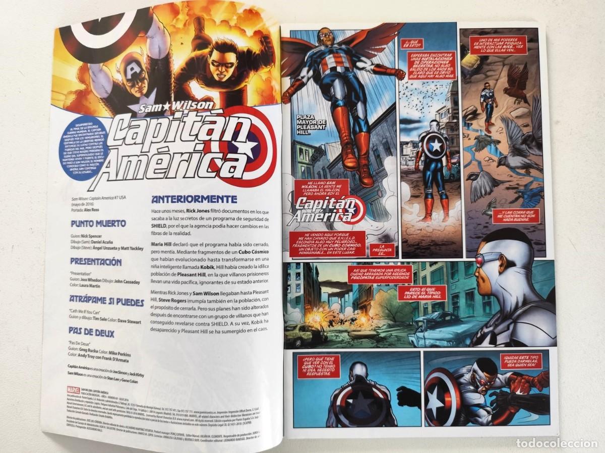 C&oacute;mics: CAPIT&Aacute;N AM&Eacute;RICA Vol.8 # 69 (Nick Spencer, Daniel Acu&ntilde;a) ~ MARVEL/PANINI (2016) - Foto 2