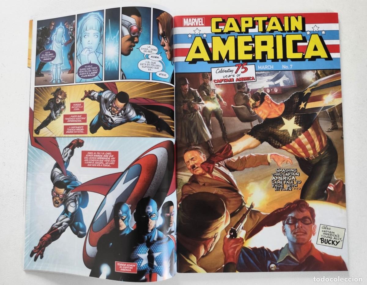 C&oacute;mics: CAPIT&Aacute;N AM&Eacute;RICA Vol.8 # 69 (Nick Spencer, Daniel Acu&ntilde;a) ~ MARVEL/PANINI (2016) - Foto 3