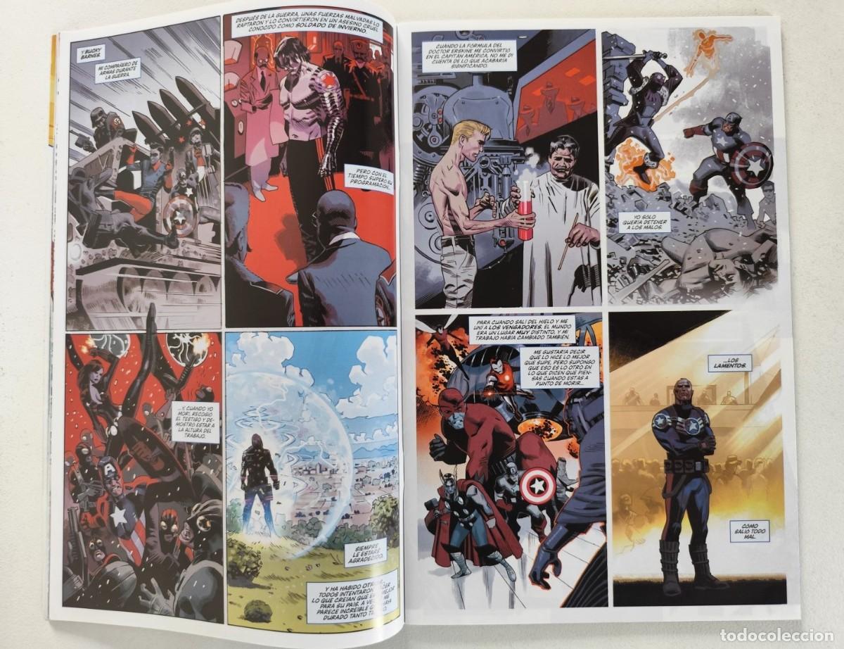 C&oacute;mics: CAPIT&Aacute;N AM&Eacute;RICA Vol.8 # 69 (Nick Spencer, Daniel Acu&ntilde;a) ~ MARVEL/PANINI (2016) - Foto 4