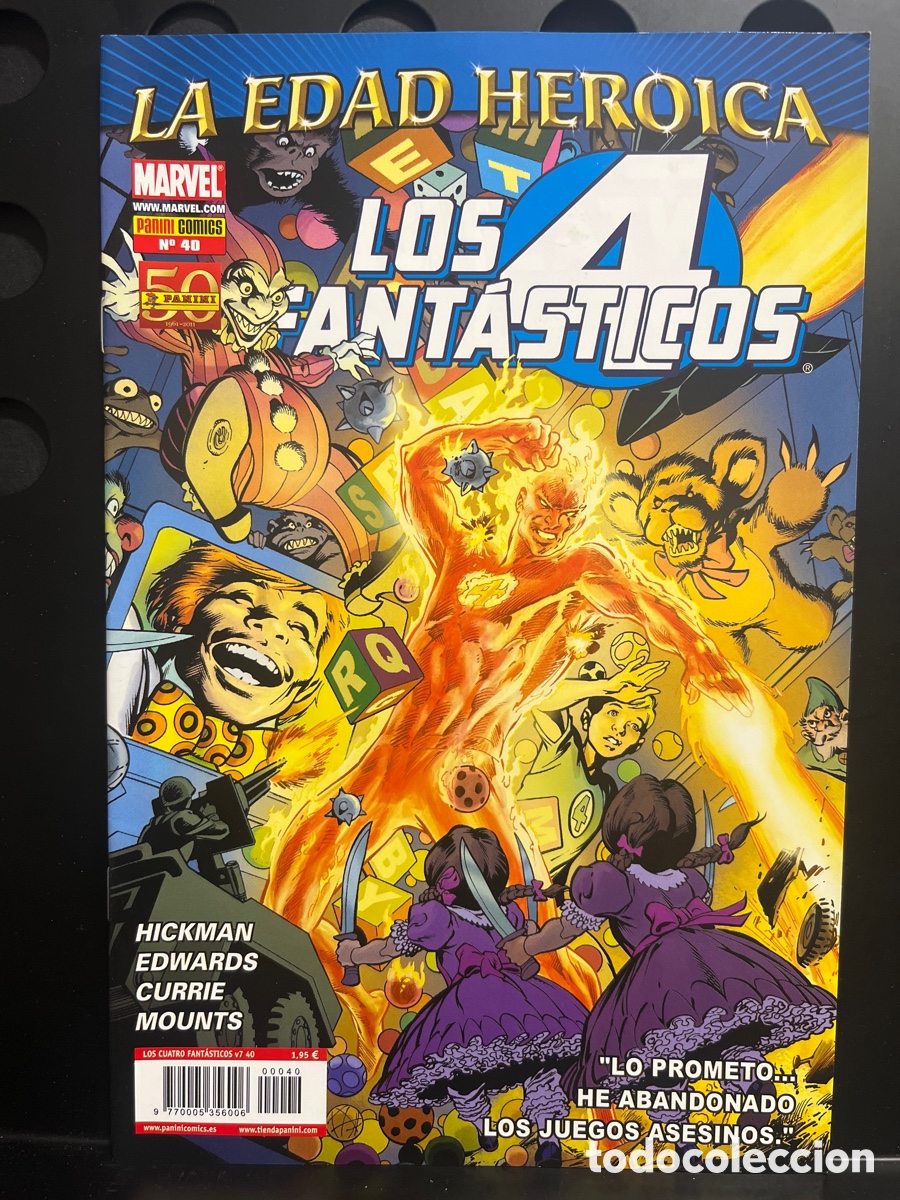 C&oacute;mics: LOS 4 CUATRO FANT&Aacute;STICOS VOL.7 N.40 LA EDAD HEROICA ( 2008/..)