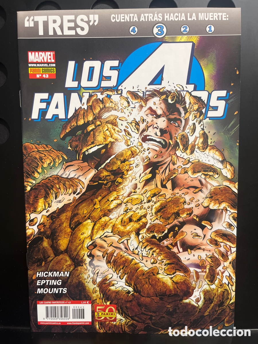 C&oacute;mics: LOS 4 CUATRO FANT&Aacute;STICOS VOL.7 N.43 TRES : CUENTA ATR&Aacute;S HACIA MUERTE ( 2008/..)