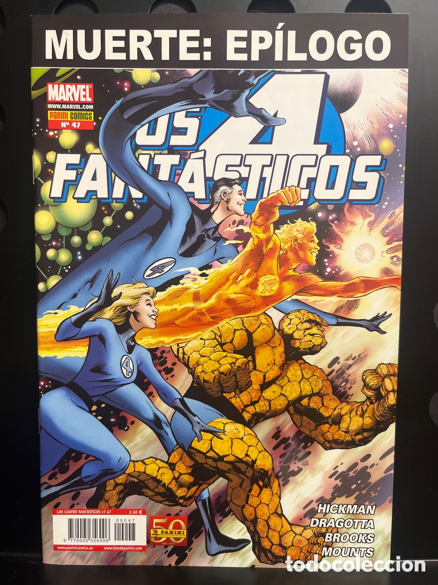 C&oacute;mics: LOS 4 CUATRO FANT&Aacute;STICOS VOL.7 N.47 MUERTE : EP&Iacute;LOGO ( 2008/..)