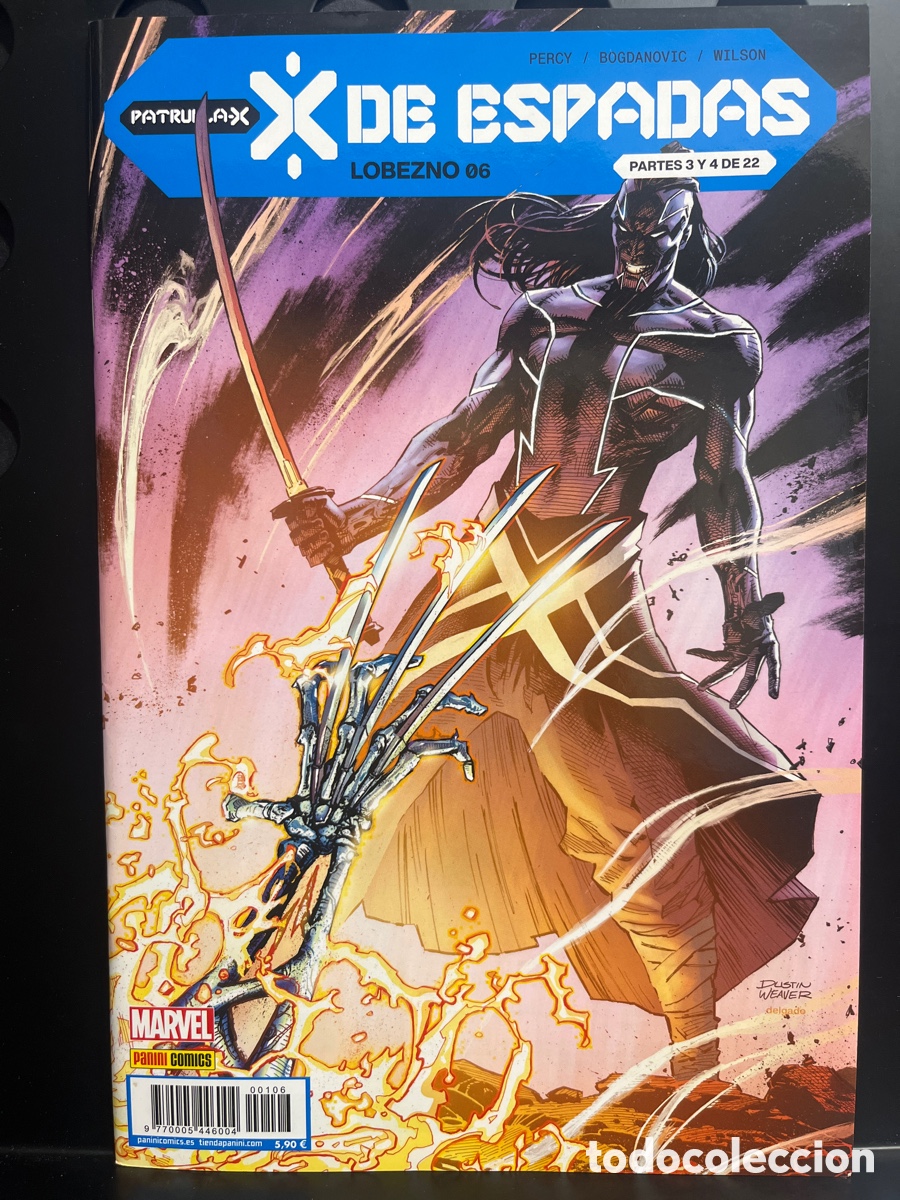 C&oacute;mics: LOBEZNO VOL.5 N.106 / 6 PATRULLA X : X DE ESPADAS PARTE 3 y 4 ( 2011/&hellip; )