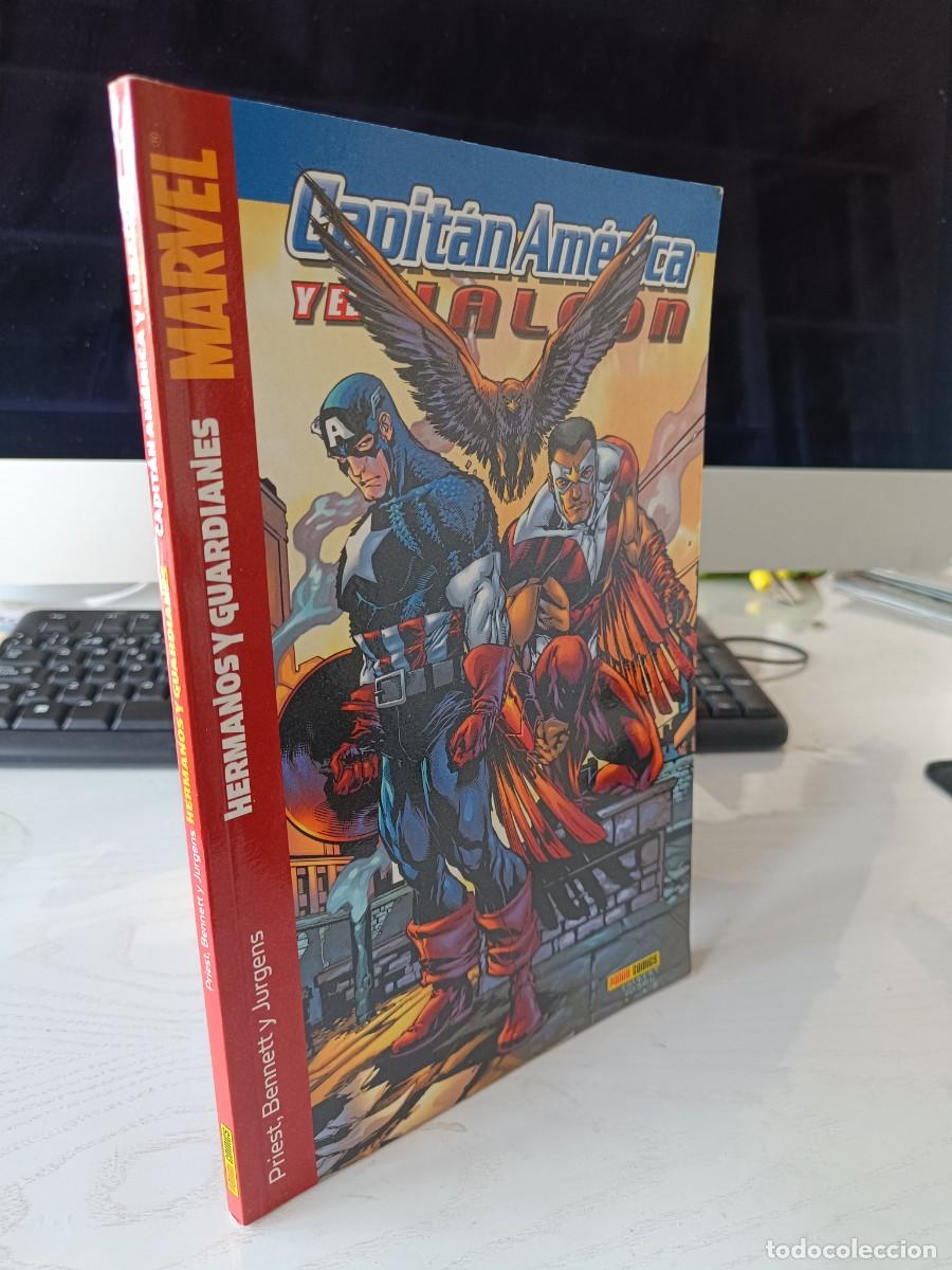 C&oacute;mics: CAPITAN AMERICA Y EL HALCON - NUMERO 3 - HERMANOS Y GUARDIANES PANINI NUEVO