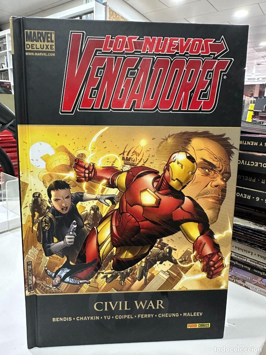 C&oacute;mics: Los Nuevos Vengadores: Civil War (Marvel Deluxe)