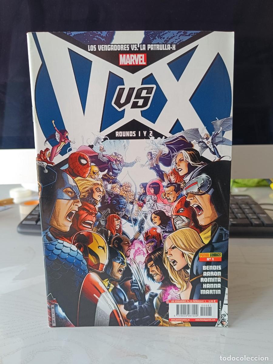 C&oacute;mics: LOS VENGADORES VS. LA PATRULLA-X - NUMERO 1 - ROUNDS 1 Y 2 - MARVEL PANINI COMICS - NUEVO