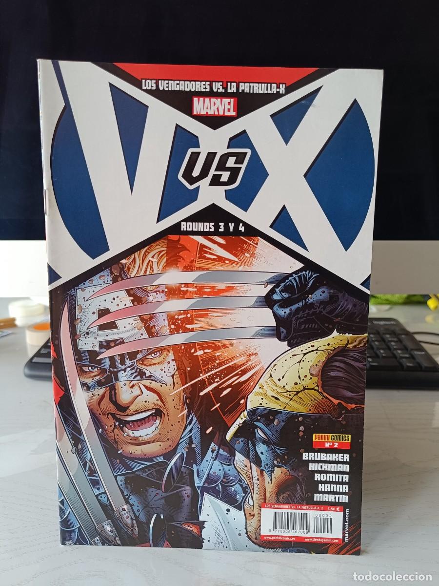 C&oacute;mics: LOS VENGADORES VS. LA PATRULLA-X - NUMERO 2 - ROUNDS 3 Y 4 - MARVEL PANINI COMICS - NUEVO