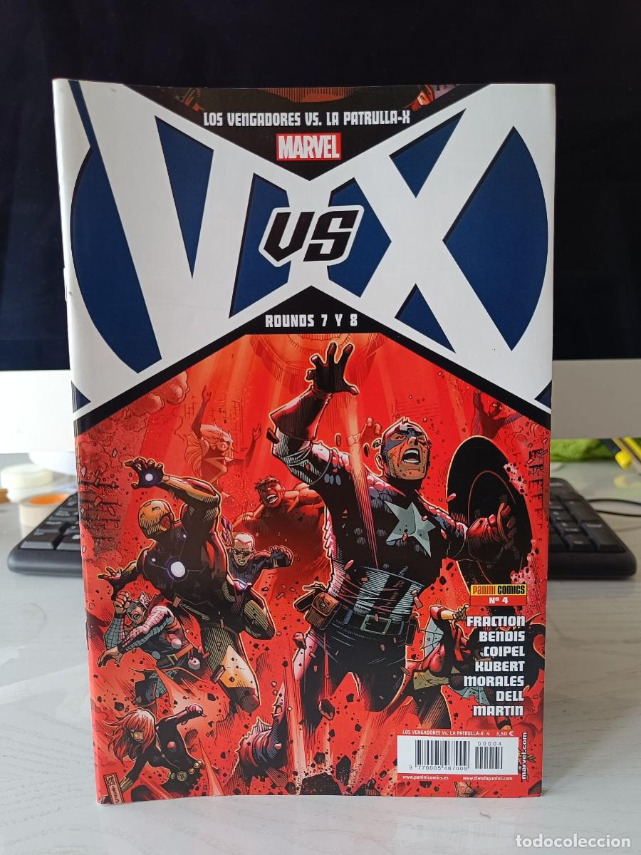C&oacute;mics: LOS VENGADORES VS. LA PATRULLA-X - NUMERO 4 - ROUNDS 7 Y 8 - MARVEL PANINI COMICS - NUEVO