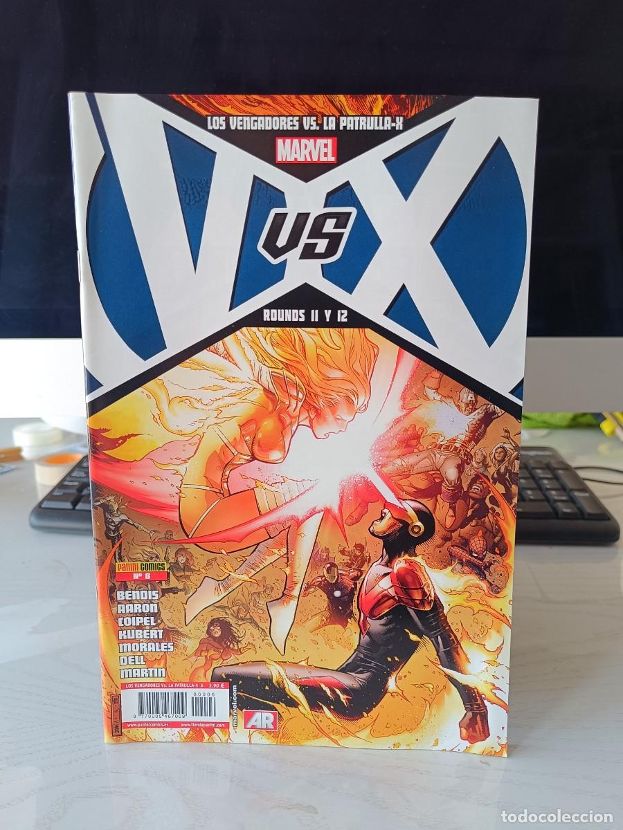 C&oacute;mics: LOS VENGADORES VS. LA PATRULLA-X - NUMERO 6 - ROUNDS 11 Y 12 - MARVEL PANINI COMICS - NUEVO