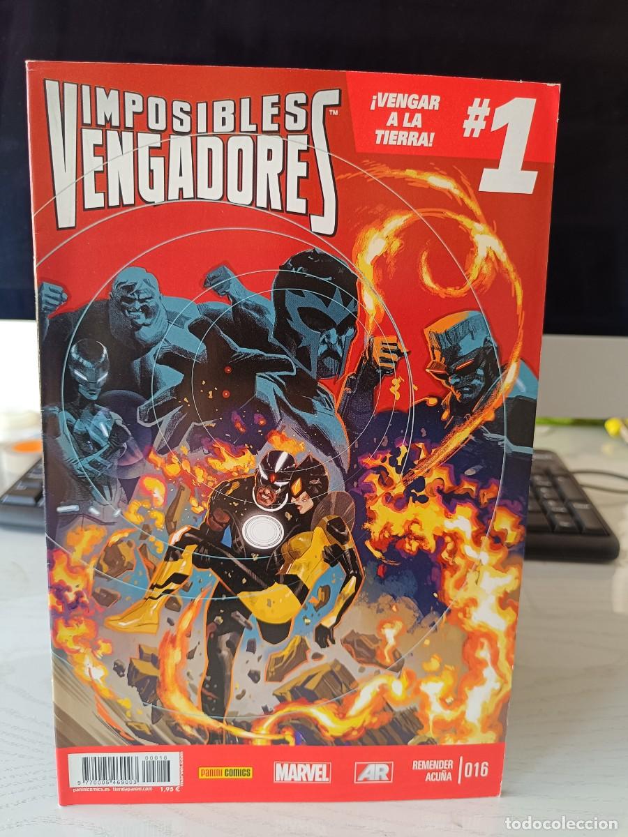 C&oacute;mics: IMPOSIBLES VENGADORES NUMERO 16 PANINI - MARVEL COMICS - NUEVO