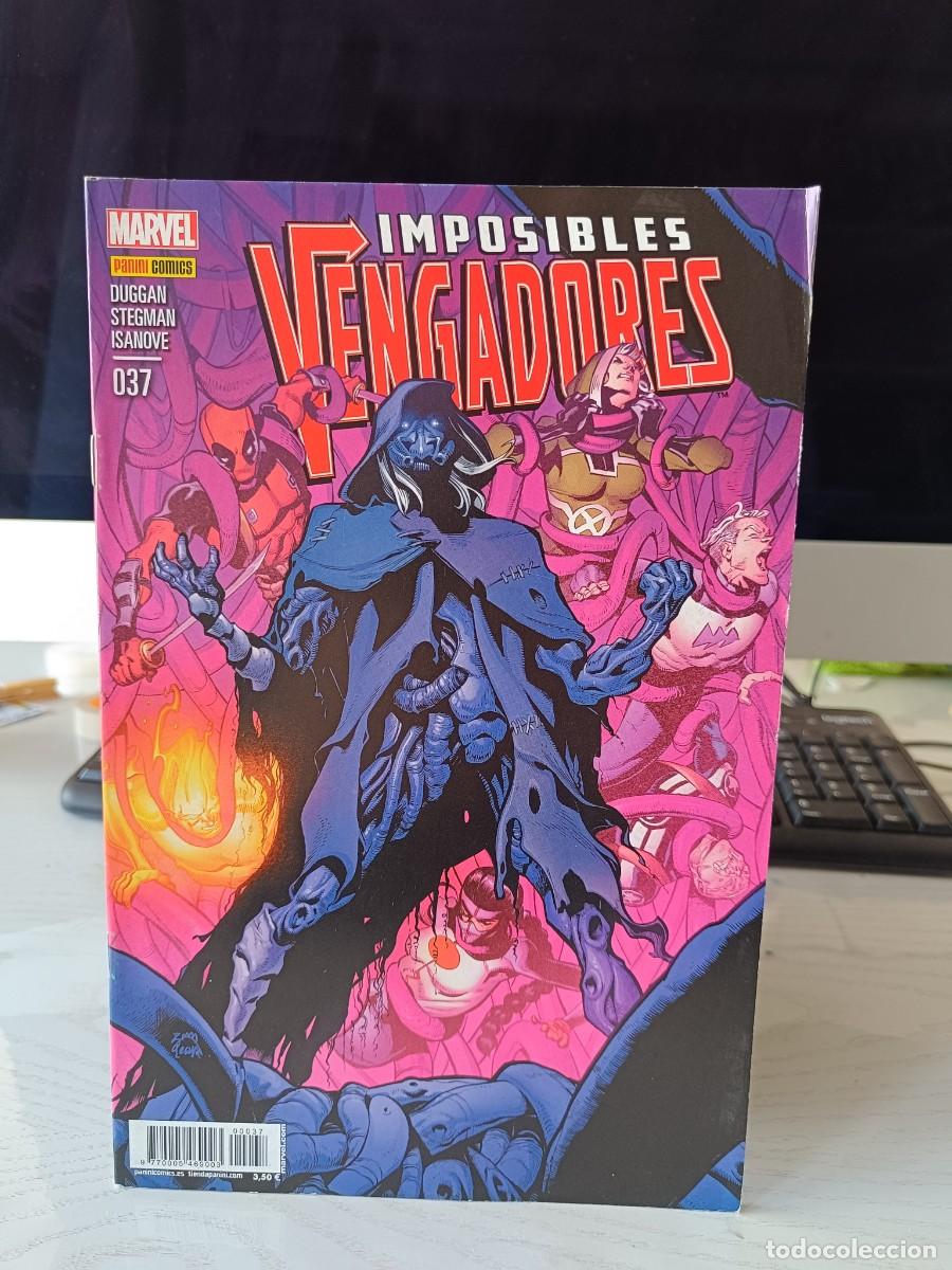 C&oacute;mics: IMPOSIBLES VENGADORES NUMERO 37 PANINI - MARVEL COMICS - NUEVO
