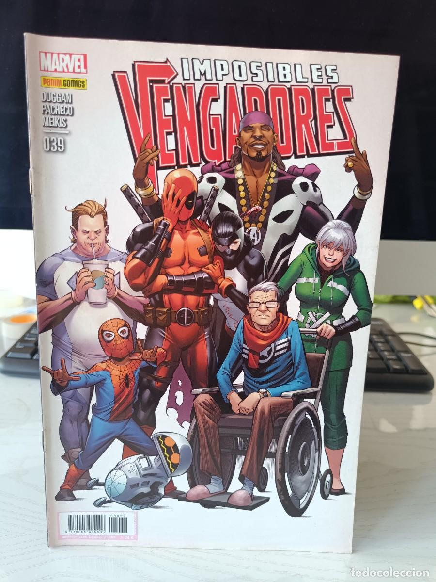 C&oacute;mics: IMPOSIBLES VENGADORES NUMERO 39 PANINI - MARVEL COMICS - NUEVO