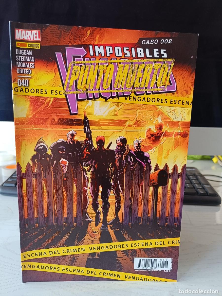 C&oacute;mics: IMPOSIBLES VENGADORES NUMERO 40 PANINI - MARVEL COMICS - NUEVO