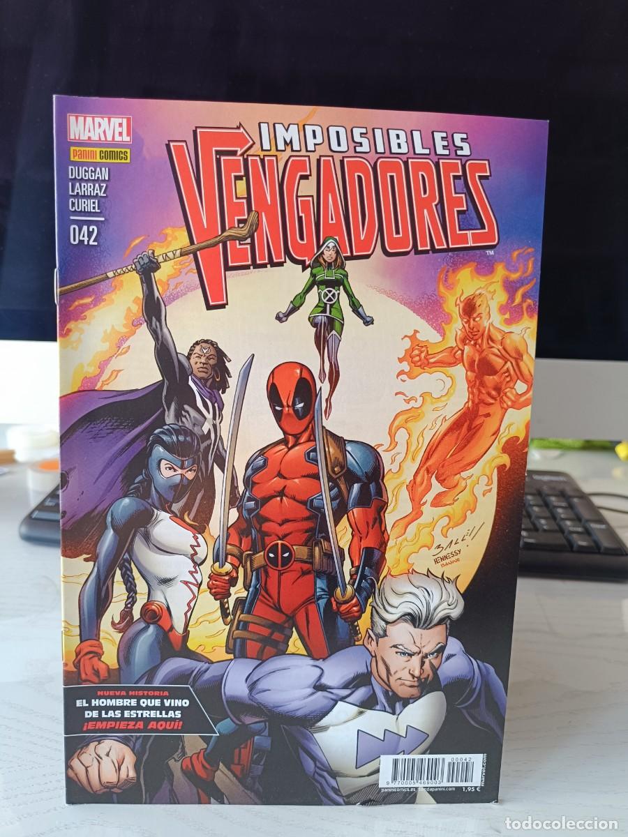 C&oacute;mics: IMPOSIBLES VENGADORES NUMERO 42 PANINI - MARVEL COMICS - NUEVO