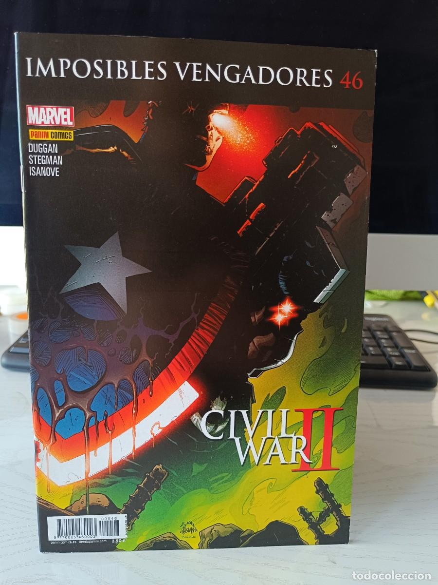 C&oacute;mics: IMPOSIBLES VENGADORES NUMERO 46 PANINI - MARVEL COMICS - NUEVO