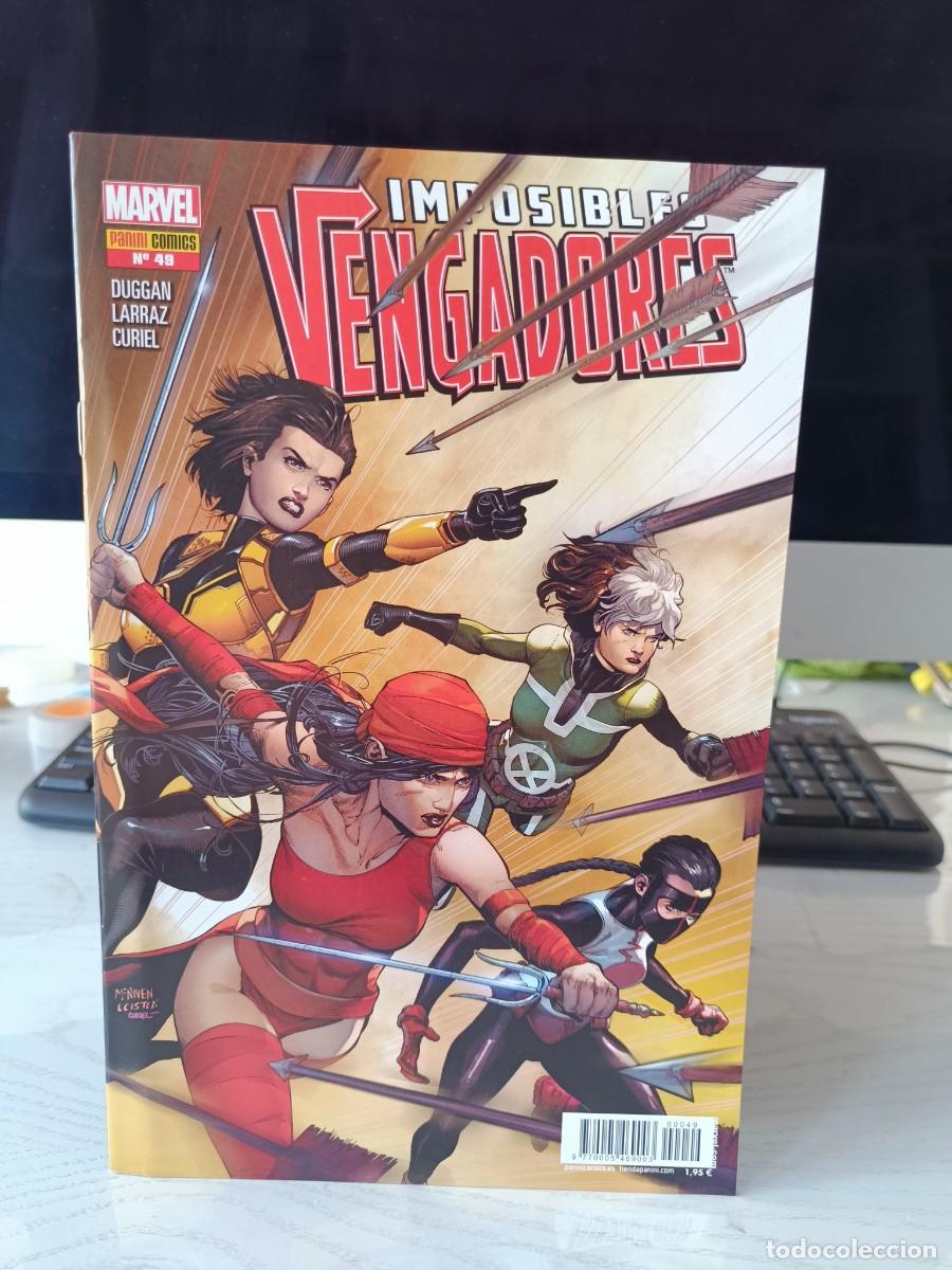 C&oacute;mics: IMPOSIBLES VENGADORES NUMERO 49 PANINI - MARVEL COMICS - NUEVO