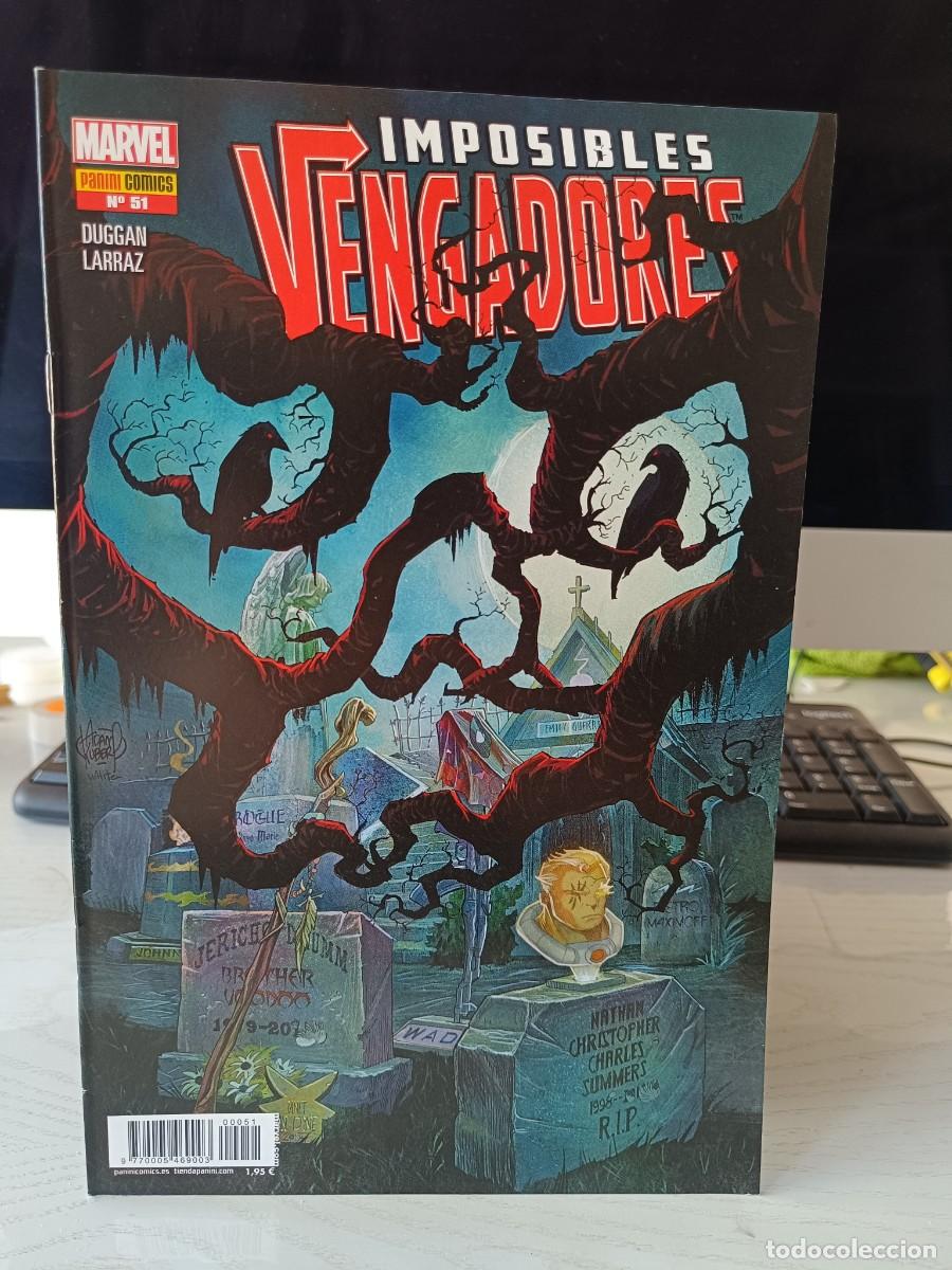 C&oacute;mics: IMPOSIBLES VENGADORES NUMERO 51 PANINI - MARVEL COMICS - NUEVO - Foto 1