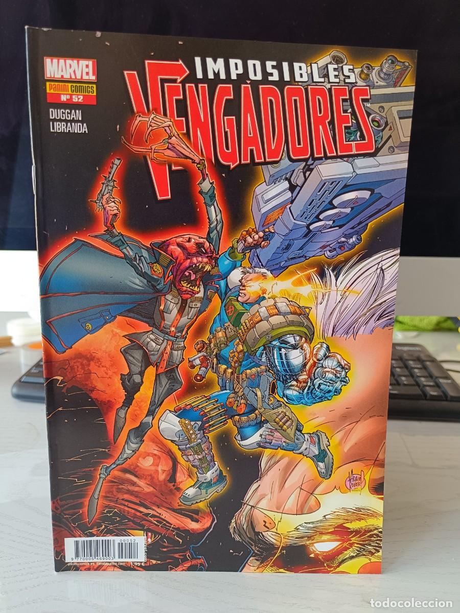 C&oacute;mics: IMPOSIBLES VENGADORES NUMERO 52 PANINI - MARVEL COMICS - NUEVO