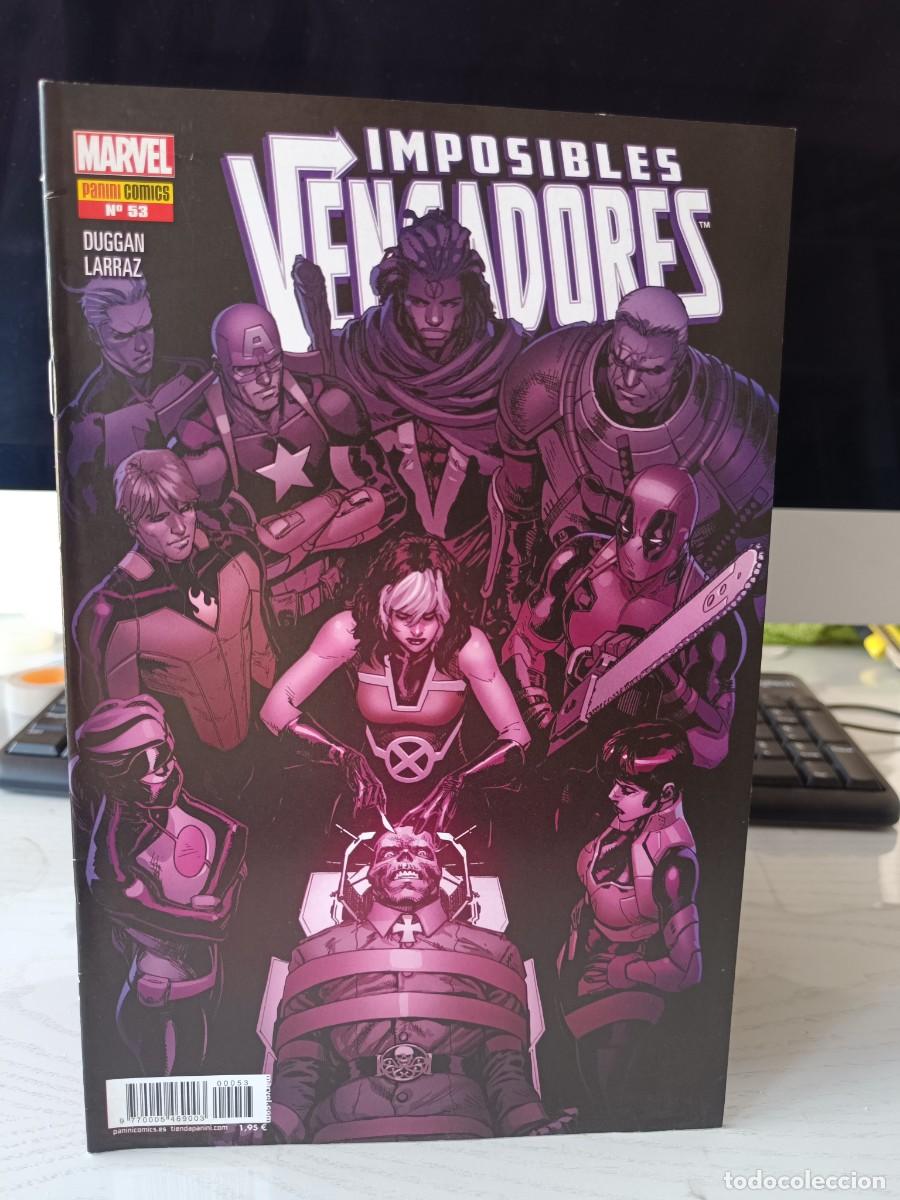 C&oacute;mics: IMPOSIBLES VENGADORES NUMERO 53 PANINI - MARVEL COMICS - NUEVO