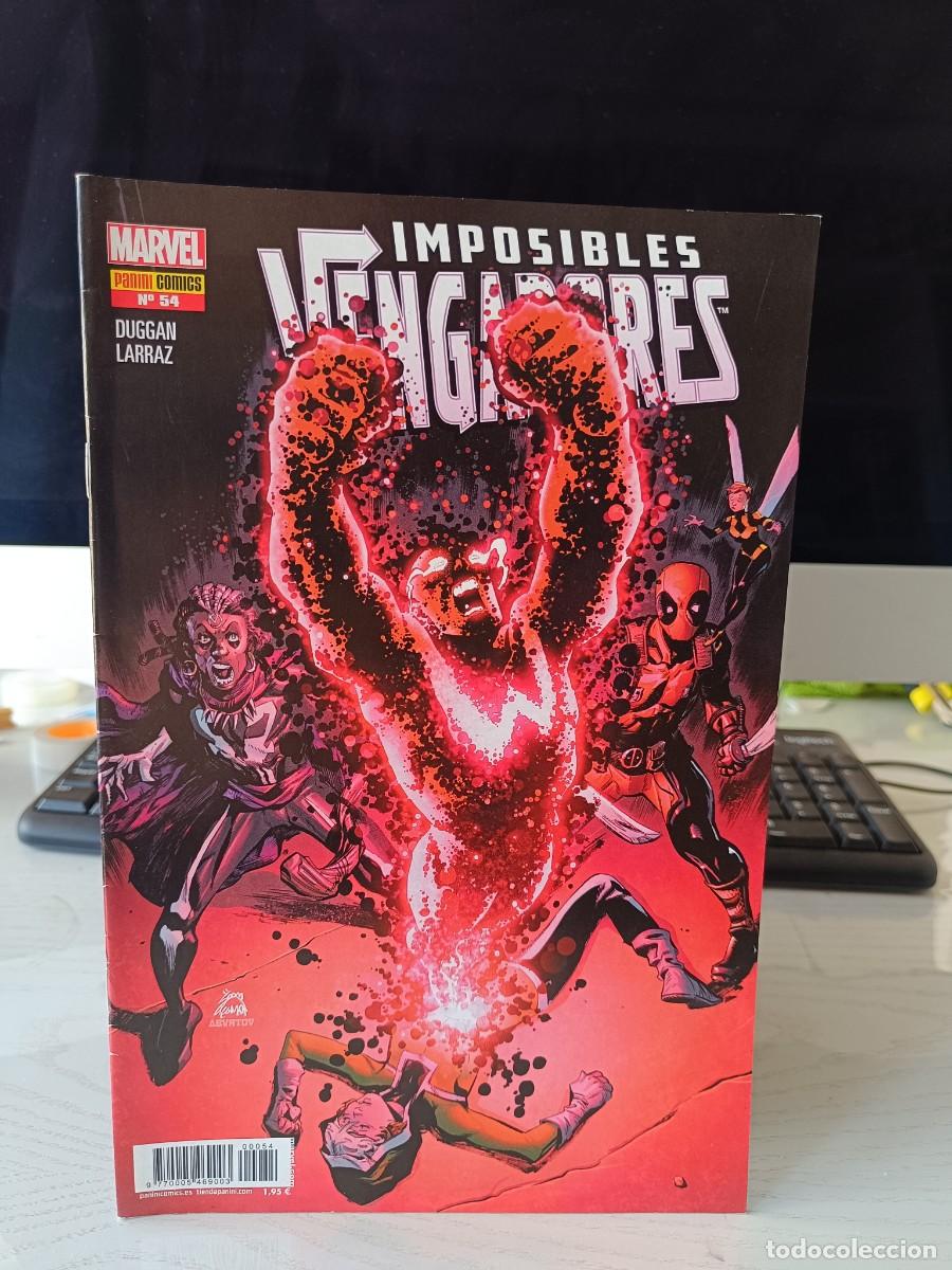 C&oacute;mics: IMPOSIBLES VENGADORES NUMERO 54 PANINI - MARVEL COMICS - NUEVO