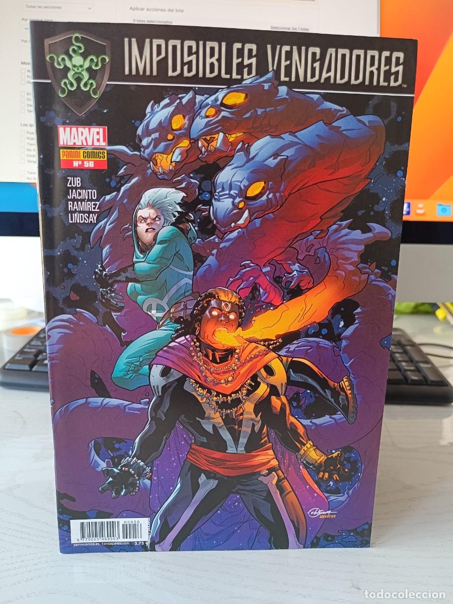 C&oacute;mics: IMPOSIBLES VENGADORES NUMERO 56 PANINI - MARVEL COMICS - NUEVO - Foto 1
