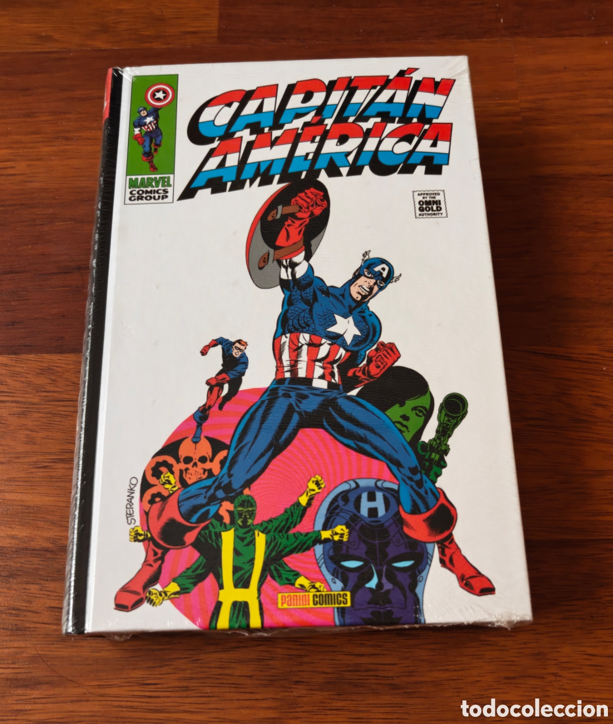 C&oacute;mics: Precintado. Omnigold Marvel Gold Capit&aacute;n Am&eacute;rica. El hombre bajo la m&aacute;scara. Tomo 2.
