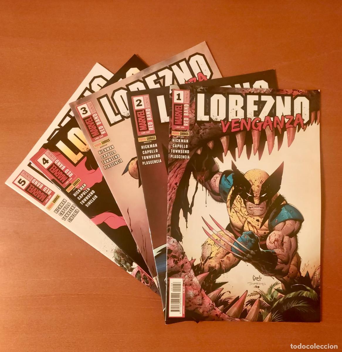 Comics: LOBEZNO VENGANZA COMPLETA 5 N&ordm;. Panini C&oacute;mics