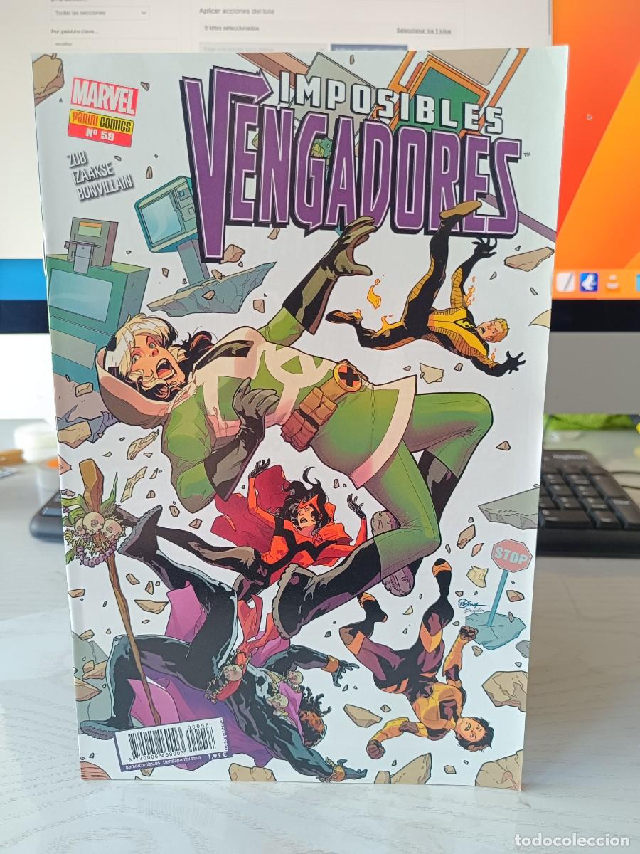 Comics: IMPOSIBLES VENGADORES NUMERO 58 PANINI - MARVEL COMICS - NUEVO