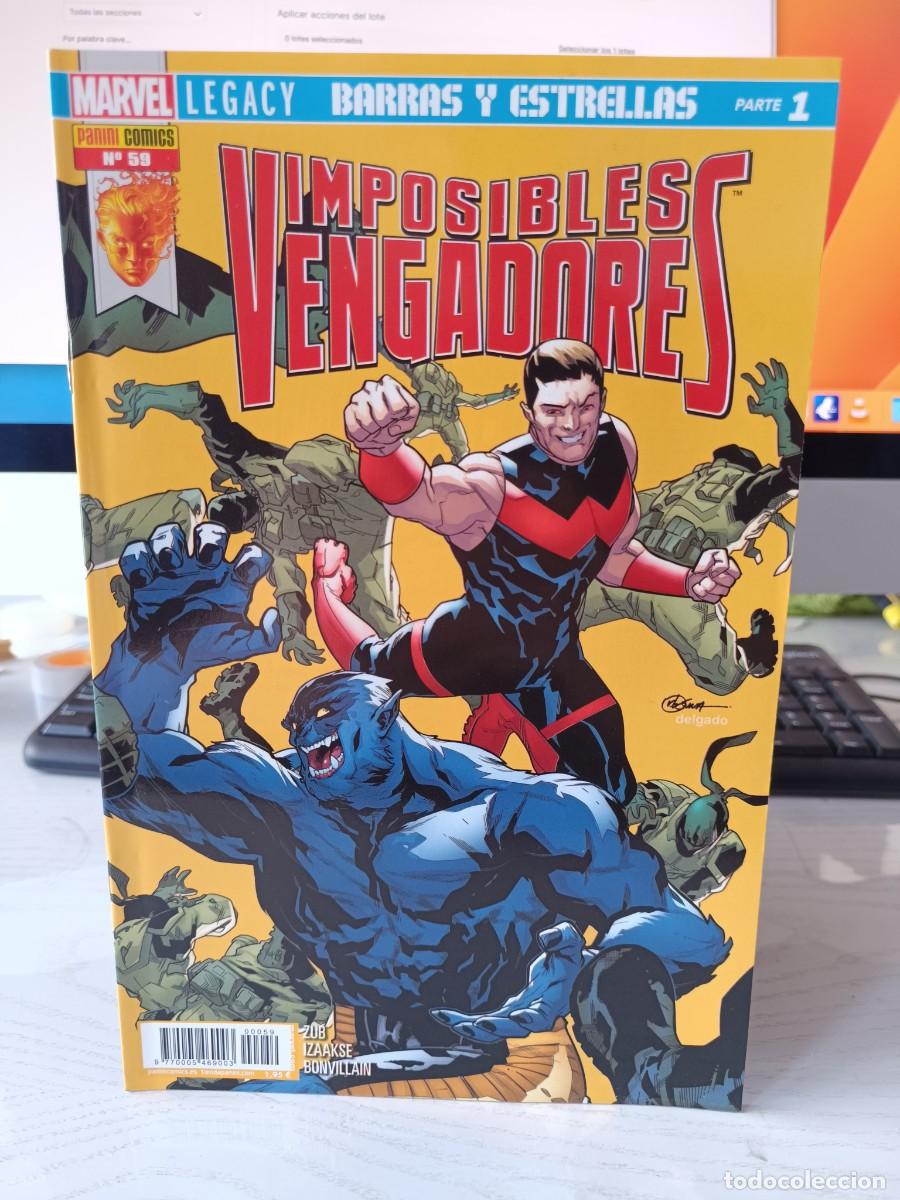 Comics: IMPOSIBLES VENGADORES NUMERO 59 PANINI - MARVEL COMICS - NUEVO