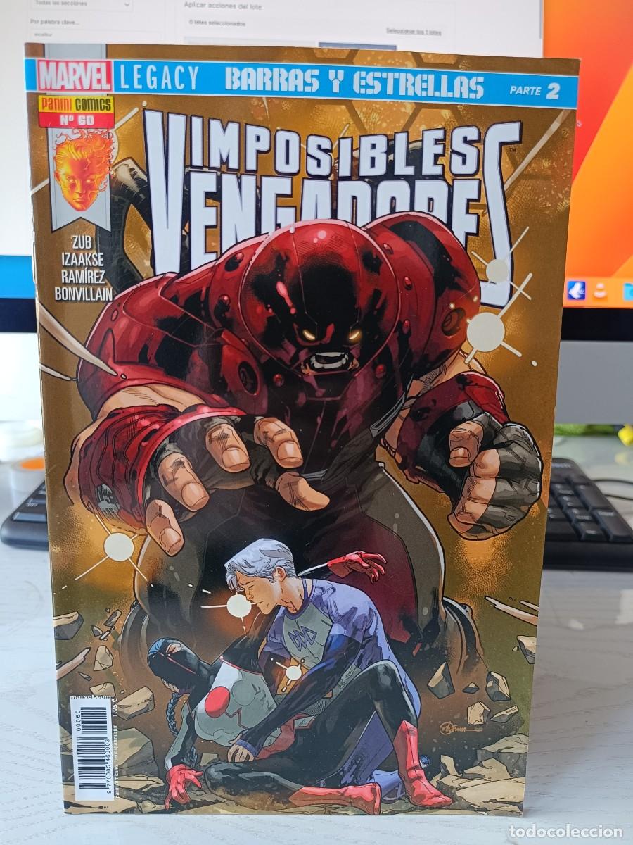 C&oacute;mics: IMPOSIBLES VENGADORES NUMERO 60 PANINI - MARVEL COMICS - NUEVO - Foto 1